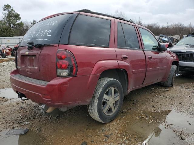 1GNDS13S862282181 - 2006 CHEVROLET TRAILBLAZE LS RED photo 3