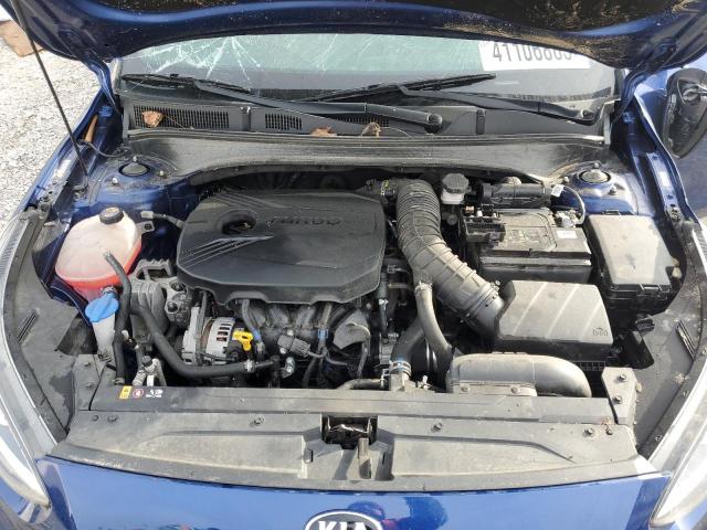 3KPF44AC6ME318488 - 2021 KIA FORTE GT BLUE photo 11