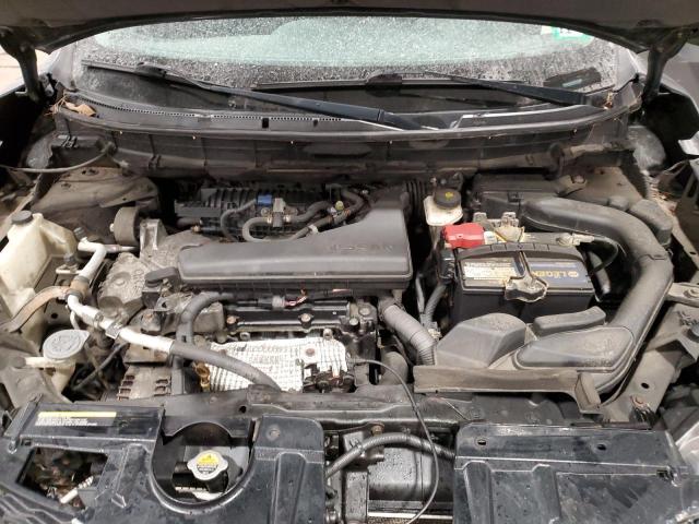 5N1AT2MV5FC921632 - 2015 NISSAN ROGUE S GRAY photo 12