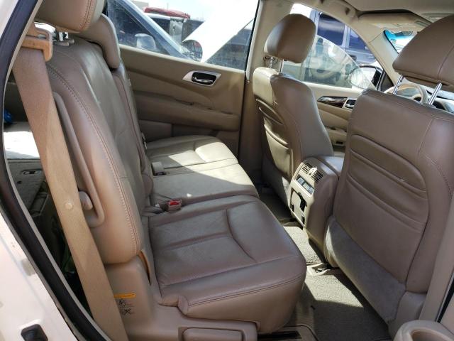 5N1AR2MN6DC654187 - 2013 NISSAN PATHFINDER S WHITE photo 10