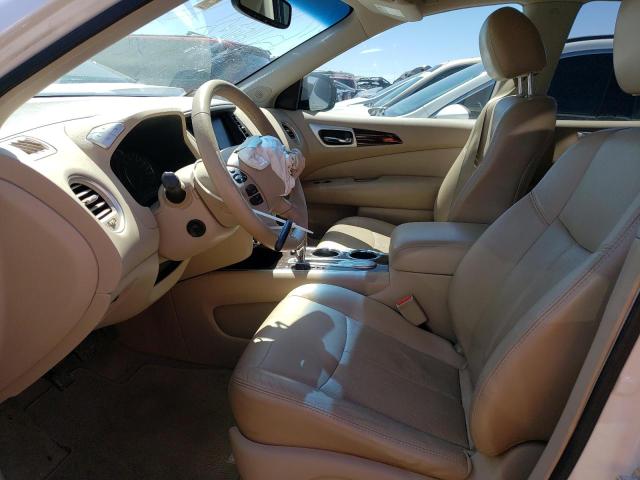 5N1AR2MN6DC654187 - 2013 NISSAN PATHFINDER S WHITE photo 7