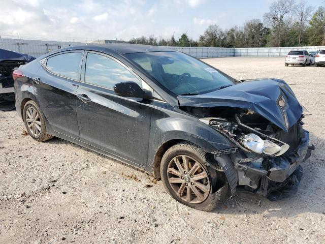 KMHDH4AE1FU323336 - 2015 HYUNDAI ELANTRA SE BLACK photo 4