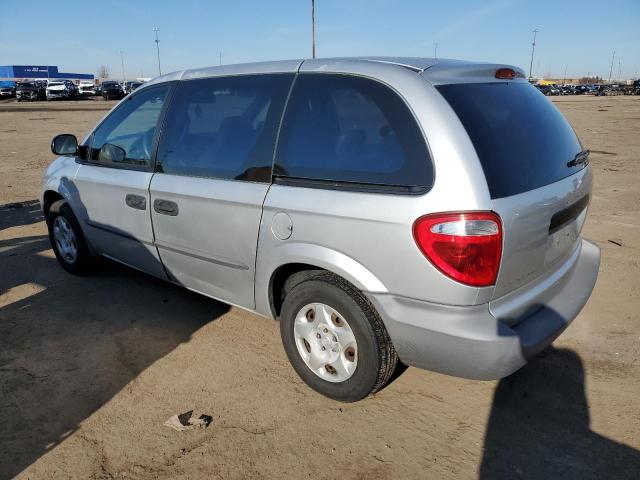 1B4GP15B52B660937 - 2002 DODGE CARAVAN EC SILVER photo 2