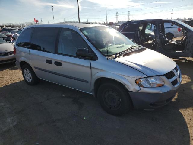 1B4GP15B52B660937 - 2002 DODGE CARAVAN EC SILVER photo 4