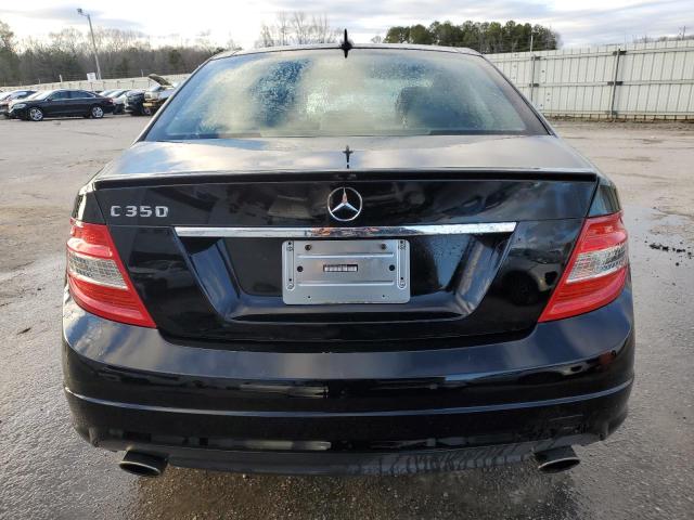 WDDGF56X29R042439 - 2009 MERCEDES-BENZ C 350 BLACK photo 6