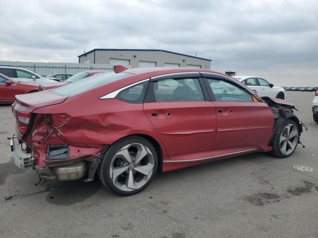 1HGCV1F97JA800432 - 2018 HONDA ACCORD TOURING RED photo 3