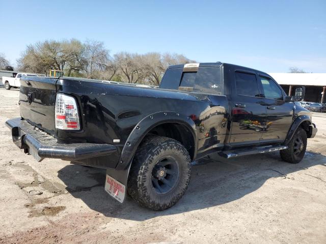 3C63DRKL1CG245572 - 2012 DODGE RAM 3500 LONGHORN BLACK photo 3