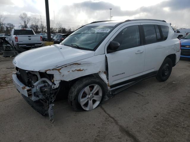 1J4NF1FB1BD180002 - 2011 JEEP COMPASS SPORT WHITE photo 1