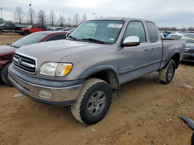 5TBBT44162S242861 - 2002 TOYOTA TUNDRA ACCESS CAB GRAY photo 1