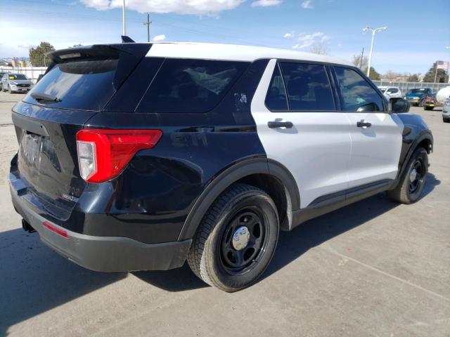 1FM5K8AB8LGA19675 - 2020 FORD EXPLORER POLICE INTERCEPTOR BLACK photo 3