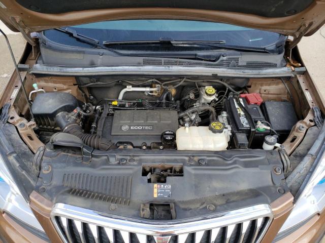 KL4CJASB8GB724932 - 2016 BUICK ENCORE BROWN photo 12