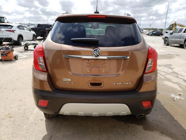 KL4CJASB8GB724932 - 2016 BUICK ENCORE BROWN photo 6