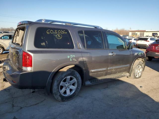 5N1AA0NC8FN605086 - 2015 NISSAN ARMADA SV GRAY photo 3