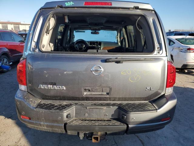 5N1AA0NC8FN605086 - 2015 NISSAN ARMADA SV GRAY photo 6