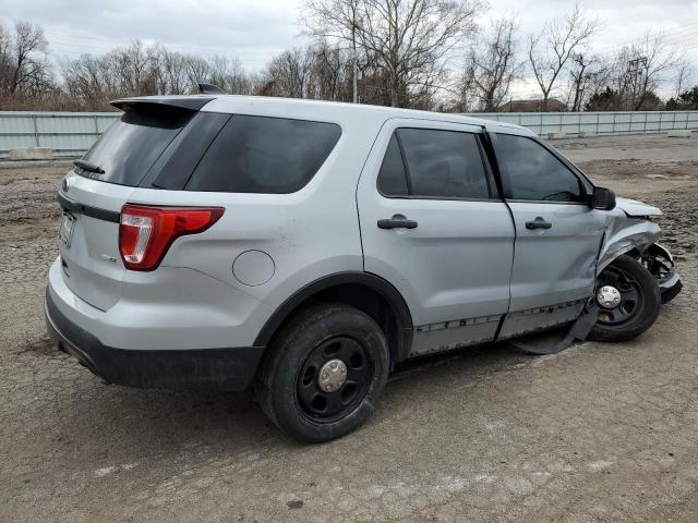 1FM5K8AR1HGC57727 - 2017 FORD EXPLORER POLICE INTERCEPTOR SILVER photo 3