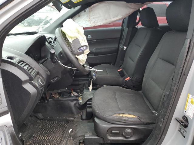 1FM5K8AR1HGC57727 - 2017 FORD EXPLORER POLICE INTERCEPTOR SILVER photo 7