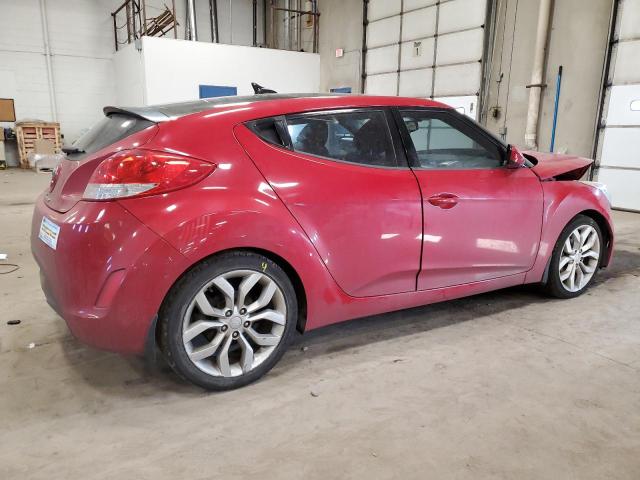 KMHTC6AD3CU053406 - 2012 HYUNDAI VELOSTER RED photo 3