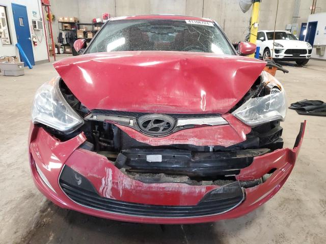 KMHTC6AD3CU053406 - 2012 HYUNDAI VELOSTER RED photo 5