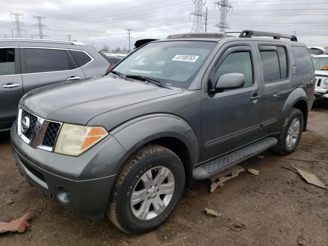 5N1AR18W46C665415 - 2006 NISSAN PATHFINDER LE ნაცრისფერი ფოტო 1