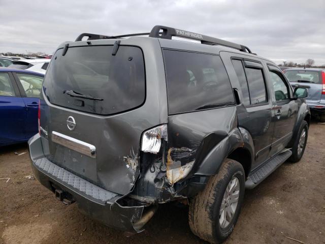 5N1AR18W46C665415 - 2006 NISSAN PATHFINDER LE ნაცრისფერი ფოტო 3