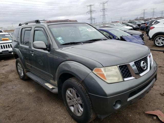 5N1AR18W46C665415 - 2006 NISSAN PATHFINDER LE ნაცრისფერი ფოტო 4