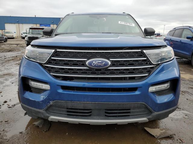 1FMSK8DHXLGA51420 - 2020 FORD EXPLORER XLT BLUE photo 5