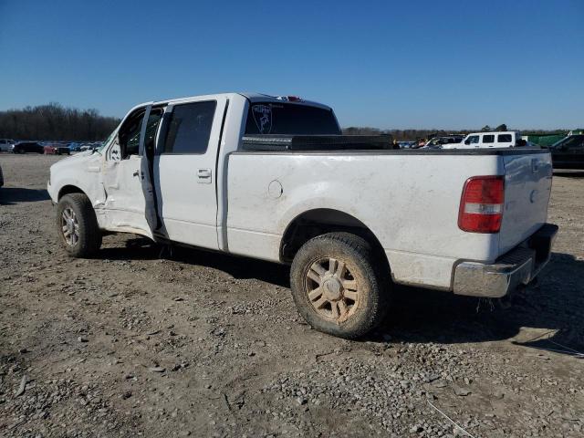 1FTPW14V18FA50696 - 2008 FORD F150 SUPERCREW WHITE photo 2