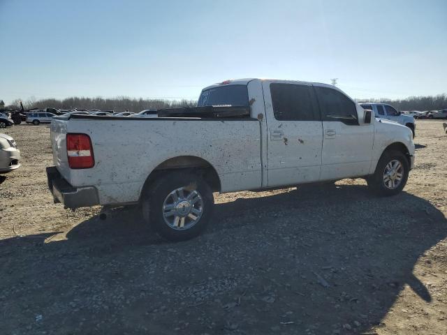 1FTPW14V18FA50696 - 2008 FORD F150 SUPERCREW WHITE photo 3