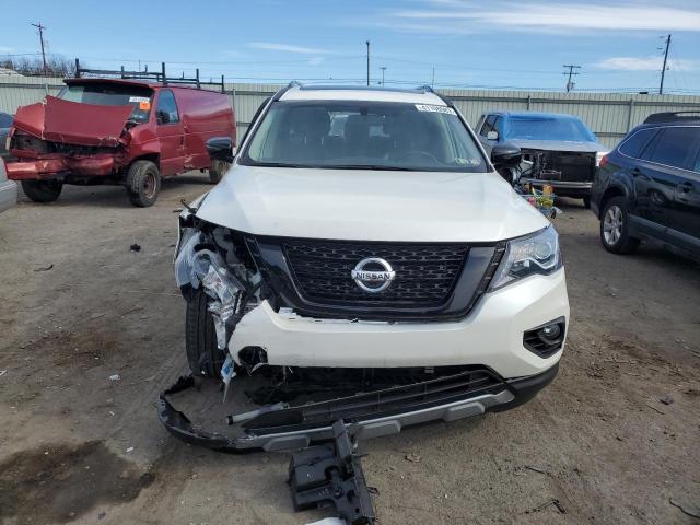 5N1DR2MM8KC628014 - 2019 NISSAN PATHFINDER S WHITE photo 5