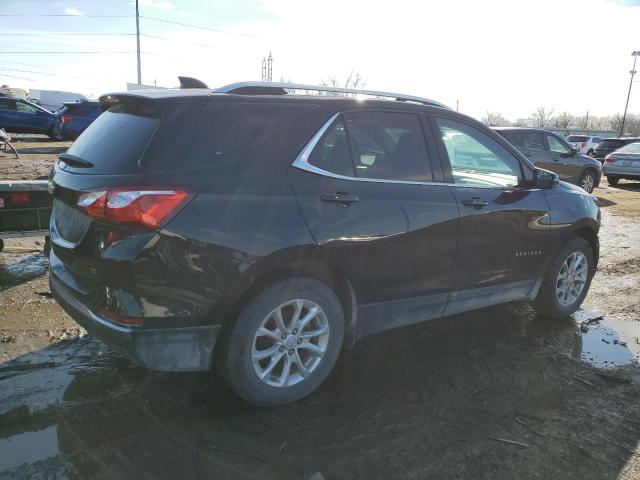 2GNAXJEV9J6140378 - 2018 CHEVROLET EQUINOX LT BLACK photo 3