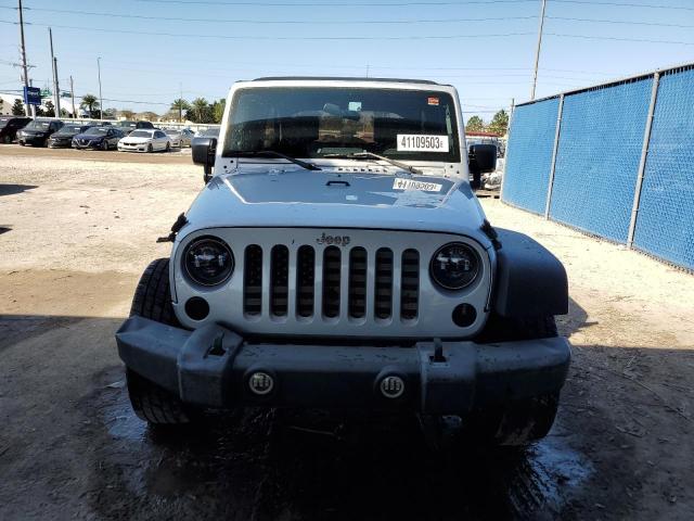 1J4GB39188L649250 - 2008 JEEP WRANGLER U X SILVER photo 5