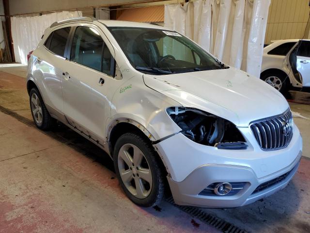 KL4CJGSB5EB781847 - 2014 BUICK ENCORE WHITE photo 4