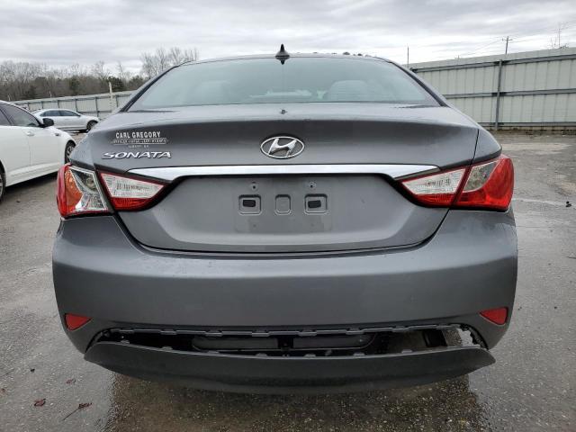 5NPEB4AC0EH843755 - 2014 HYUNDAI SONATA GLS GRAY photo 6