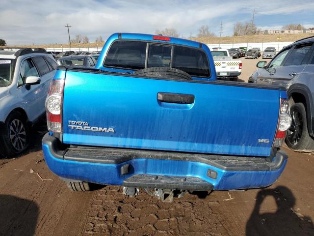 3TMLU4ENXBM066309 - 2011 TOYOTA TACOMA DOUBLE CAB BLUE photo 6