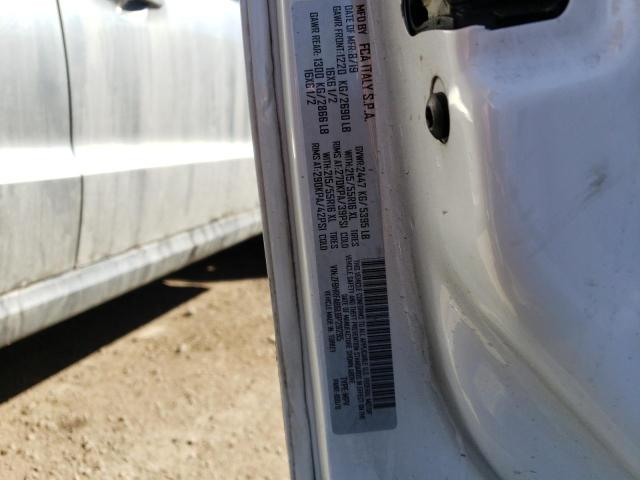 ZFBHRFAB6L6P29295 - 2020 RAM PROMASTER WHITE photo 13