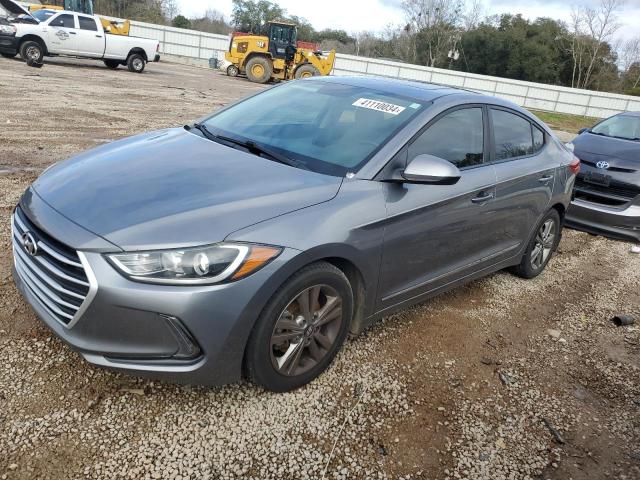 5NPD84LF1JH339954 - 2018 HYUNDAI ELANTRA SEL GRAY photo 1