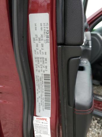 1C4RJFLTXHC853707 - 2017 JEEP GRAND CHER TRAILHAWK 勃艮第红 照片 14