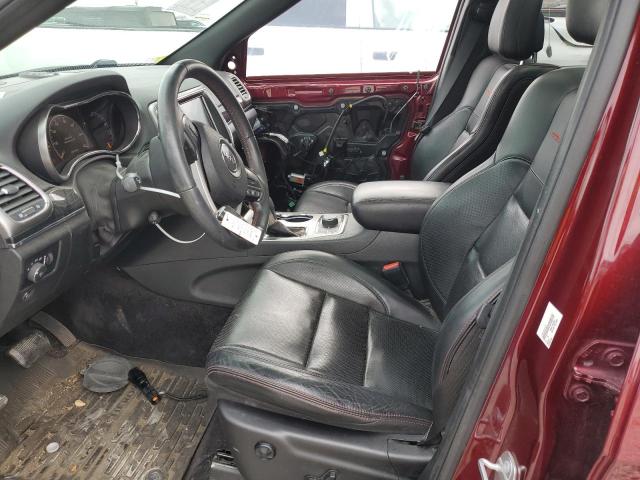 1C4RJFLTXHC853707 - 2017 JEEP GRAND CHER TRAILHAWK 勃艮第红 照片 7