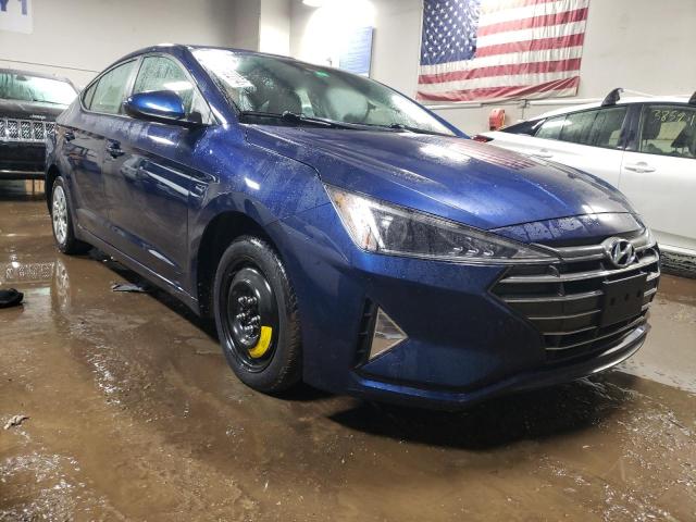 5NPD74LF2LH609943 - 2020 HYUNDAI ELANTRA SE BLUE photo 4