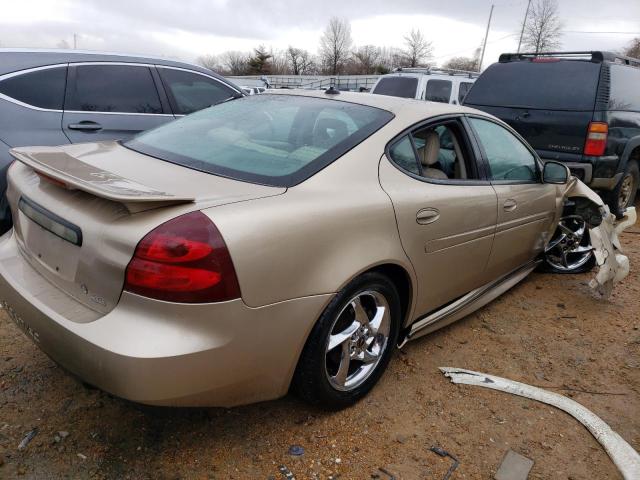 2G2WR524541340336 - 2004 PONTIAC GRAND PRIX GTP BEIGE photo 3