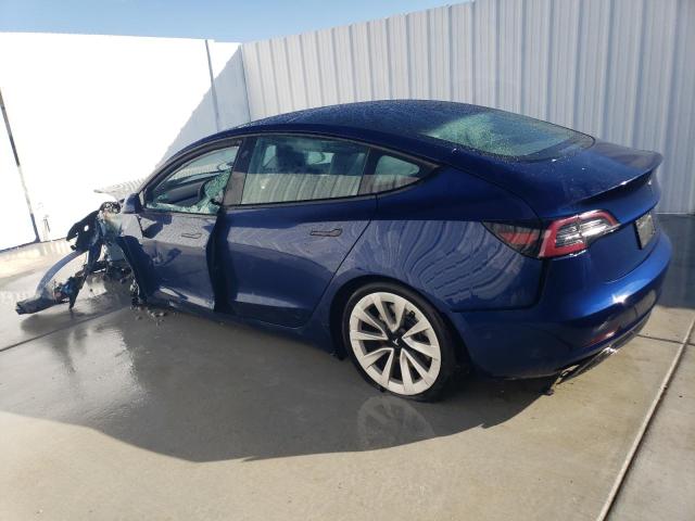 5YJ3E1EA4PF433452 - 2023 TESLA MODEL 3 BLUE photo 2