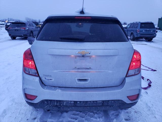 3GNCJKSB1KL238702 - 2019 CHEVROLET TRAX LS SILVER photo 6