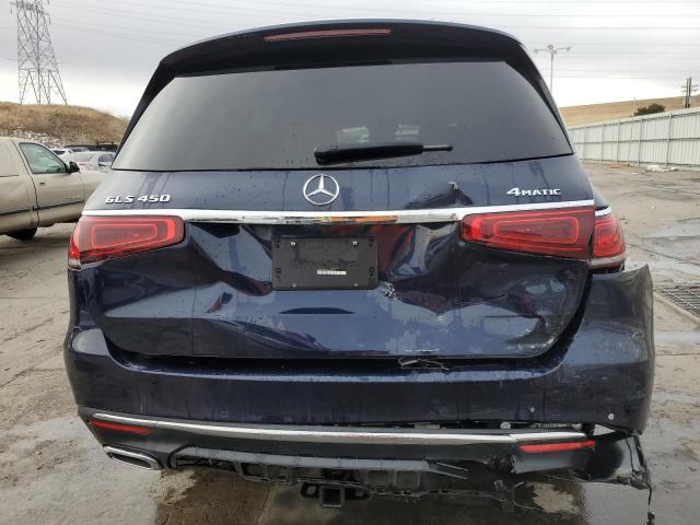 4JGFF5KE7NA630688 - 2022 MERCEDES-BENZ GLS 450 4MATIC BLUE photo 6