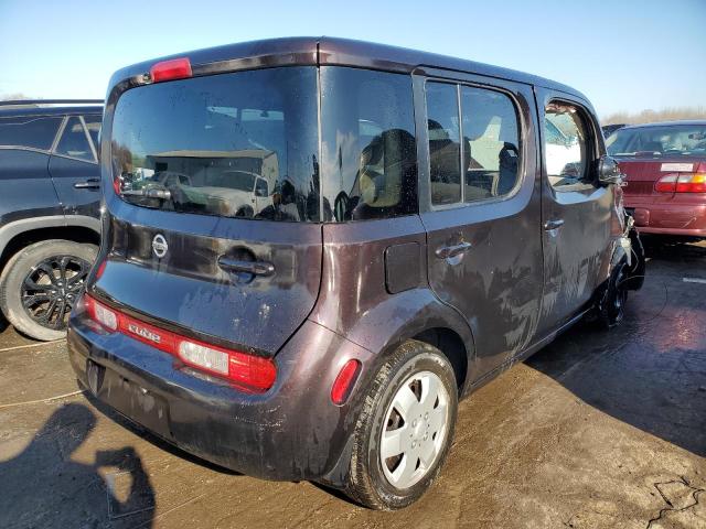 JN8AZ2KR0AT158649 - 2010 NISSAN CUBE BASE BURGUNDY photo 3