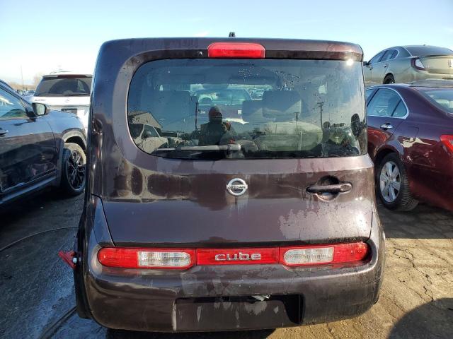 JN8AZ2KR0AT158649 - 2010 NISSAN CUBE BASE BURGUNDY photo 6