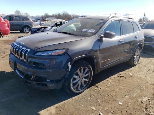 1C4PJMDB3FW758225 - 2015 JEEP CHEROKEE LIMITED GRAY photo 1