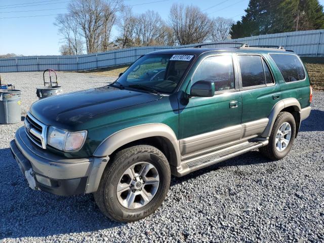JT3GN87R1Y0154350 - 2000 TOYOTA 4RUNNER LIMITED GREEN photo 1