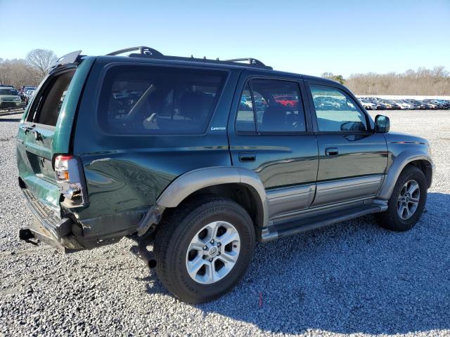 JT3GN87R1Y0154350 - 2000 TOYOTA 4RUNNER LIMITED GREEN photo 3