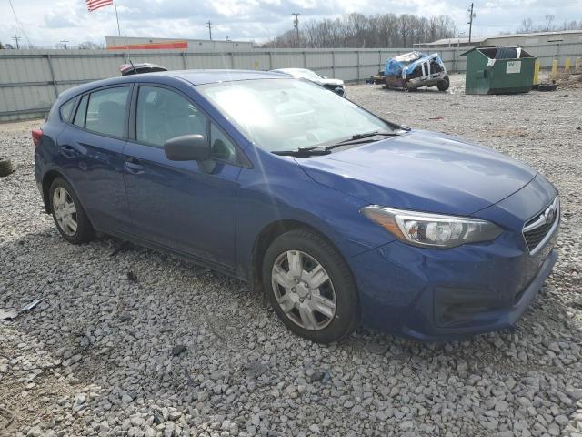 4S3GTAA66H3705572 - 2017 SUBARU IMPREZA BLUE photo 4