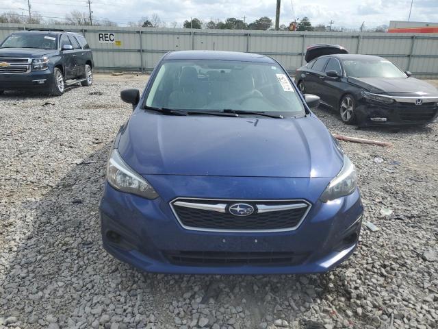 4S3GTAA66H3705572 - 2017 SUBARU IMPREZA BLUE photo 5